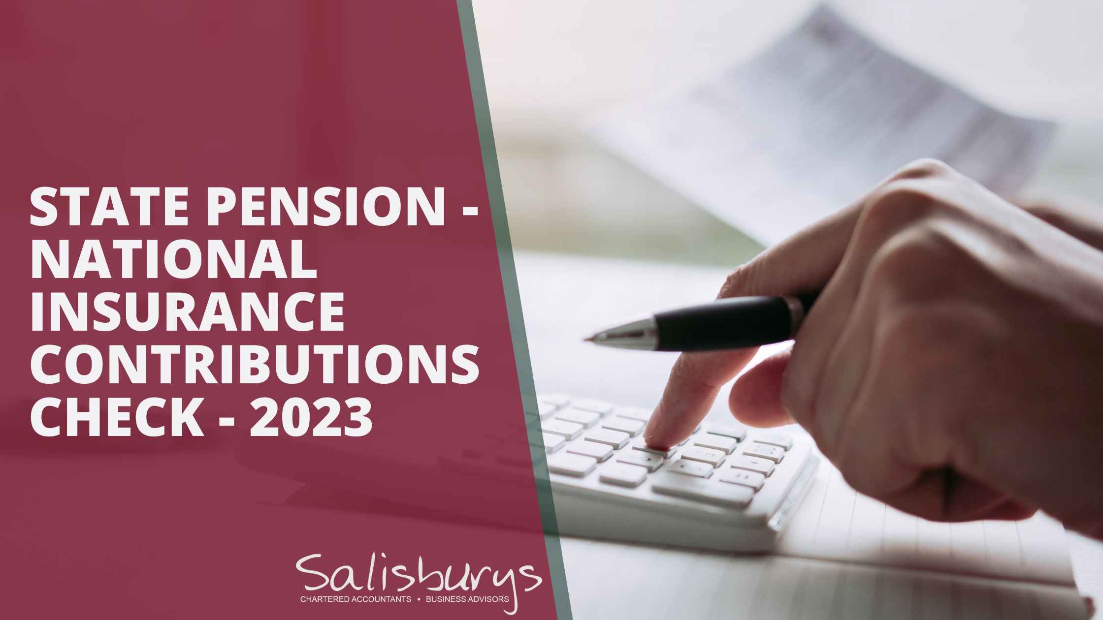 State Pension – National Insurance Contributions Check 2023